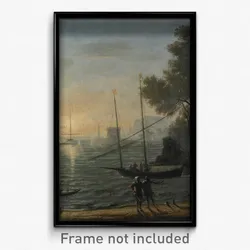Claude - Classical Seaport at Sunset