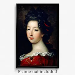 François de Troy - Louise Françoise de Bourbon, mademoiselle de Nantes