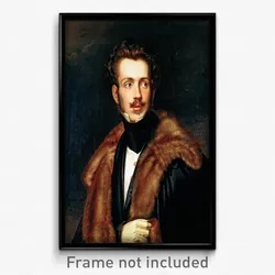 G. Dury - Portrait of Dom Augusto, Duke of Leuchtenberg