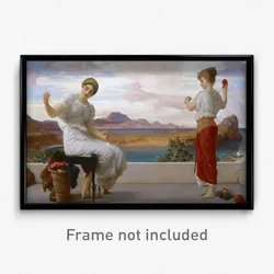Lord Frederic Leighton - Winding the skein