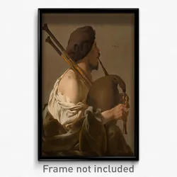 Hendrick ter Brugghen - Bagpipe Player