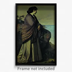 Anselm Feuerbach - On the Seashore (Modern Iphigenia)