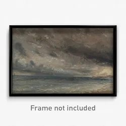 John Constable - Stormy Sea, Brighton
