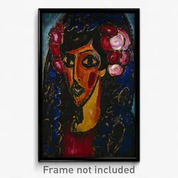 Alexej von Jawlensky - The Blue Mantilla