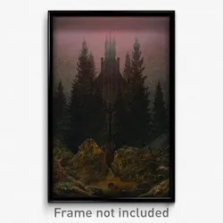 Caspar David Friedrich - The Cross in the Mountains
