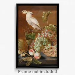 Roelof Koets, attributed to - Still life with parrot