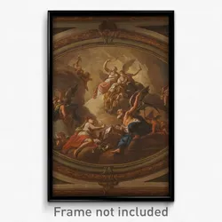 Louis Laguerre - Sketch for an oval ceiling