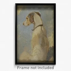 Sir Edwin Henry Landseer - Study of a Greyhound
