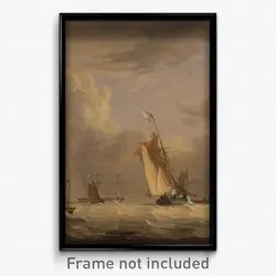 Joseph Stannard - Fishing Smack and Other Vessels in a Strong Breeze