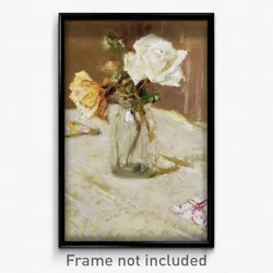 Edouard Vuillard - Roses in a Glass Vase