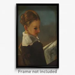 Gustave Courbet - Julieta Courbet a la edad de diez años