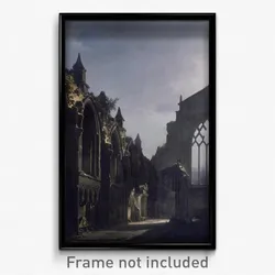 The Ruins of Holyrood Chapel (Louis Daguerre), 1824 (Google Art Project).jpg