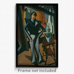 Tihanyi, Lajos - Man Standing at a Window