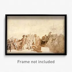 Baron François-Pascal-Simon Gérard - The 10th of August, 1792