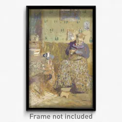 Édouard Vuillard - Madame Vuillard Sewing