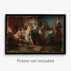 Johann Wolfgang Baumgartner - The Prodigal Son Living with Harlots