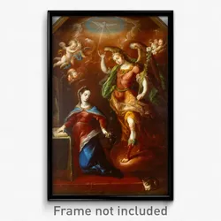 Cristóbal de Villalpando - The Annunciation