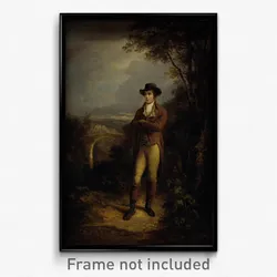 Alexander Nasmyth - Robert Burns, 1759 - 1796. Poet