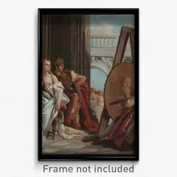 Giovanni Battista Tiepolo (Italian - Alexander the Great and Campaspe in the Studio of Apelles