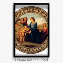 Piero di Cosimo - Madonna and Child with Saints and Angels
