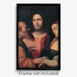 Palma il Vecchio - Christ and the adulteress