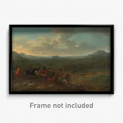 John Wootton - A Fox Hunt