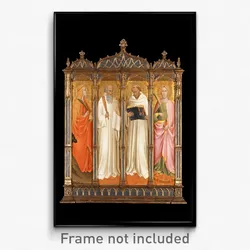 Gaddi, Agnolo - St. Mary Magdalene, St. Benedict, St. Bernard of Clairveaux and St. Catherine of Alexandria