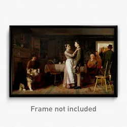 Thomas Hovenden, American (born Ireland) - Breaking Home Ties