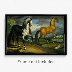 Theodore Gericault - Two Horses