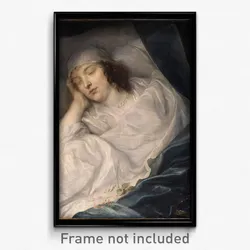 Van Dyck, Sir Anthony - Venetia, Lady Digby, on her Deathbed