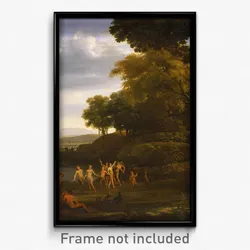 Claude Lorrain - Landscape with Dancing Satyrs and Nymphs
