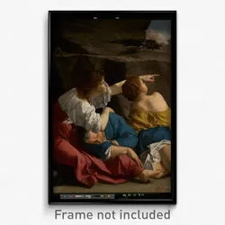 Orazio Gentileschi (Italian - Lot and His Daughters