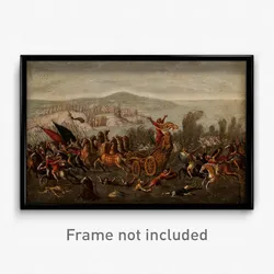 Circle of Juan de la Corte - The Israelites crossing the Red Sea