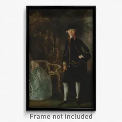 Thomas Gainsborough - Lady Lloyd and Her Son, Richard Savage Lloyd, of Hintlesham Hall, Suffolk