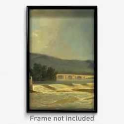 William Hodges - Otley Bridge on the River Wharfe