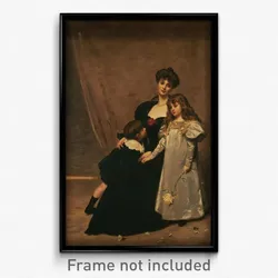 Émile-Auguste Carolus-Duran - Mother and Children (Madame Feydeau and Her Children)
