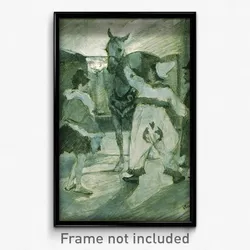 Henri de TOULOUSE-Lautrec - In the Wings at the Circus