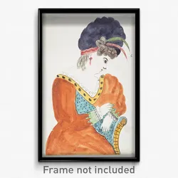 Mary Ann Willson - Young Woman Wearing a Turban