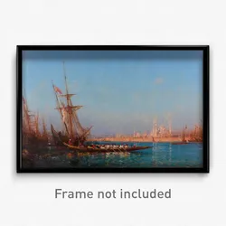 Félix Ziem - View of İstanbul