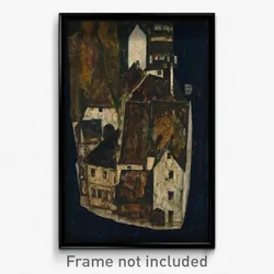 Egon Schiele - Dead City III (City on the Blue River III)