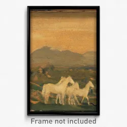 Arthur B. Davies - Horses of Attica