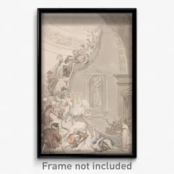 Thomas Rowlandson - The Exhibition Stare-Case, Somerset House