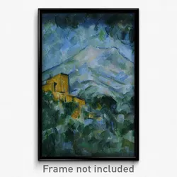 Paul Cezanne - Mont Sainte-Victoire and Château Noir