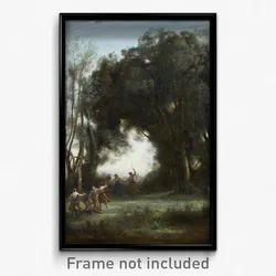 Camille Corot - A Morning. The Dance of the Nymphs