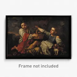 Bernhard Keil, 'Monsu Bernardo' - Children with Grapes