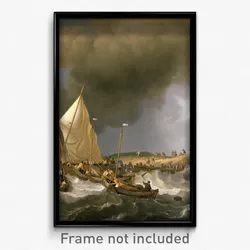 Bakhuizen, Ludolf - Boats in a Storm