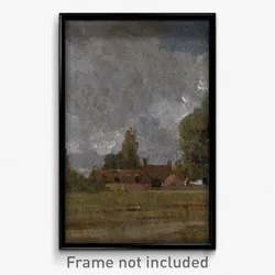 John Constable - Golding Constable's House, East Bergholt- the Artist's birthplace