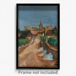 Anton Faistauer - Street towards Dürnstein