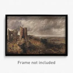 John Constable - Hadleigh Castle, The Mouth of the Thames--Morning after a Stormy Night