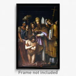 Giovanni Antonio Galli known as "lo Spadarino" - Baptism of Constatine